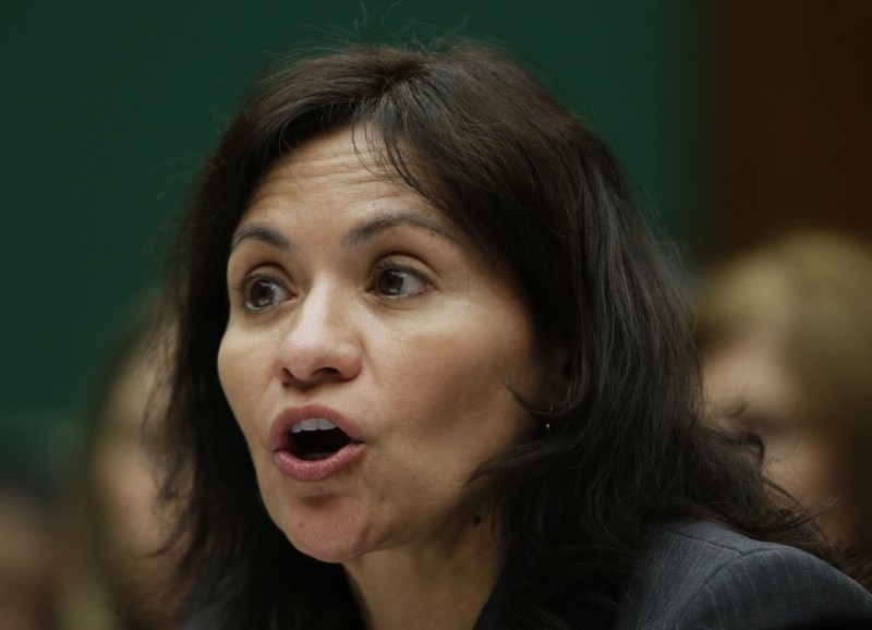 © Reuters. FTC Chairwoman Ramirez testifies  before House Energy and Commerce Subcommittee on recent Target and Neiman Marcus data breaches in Washington