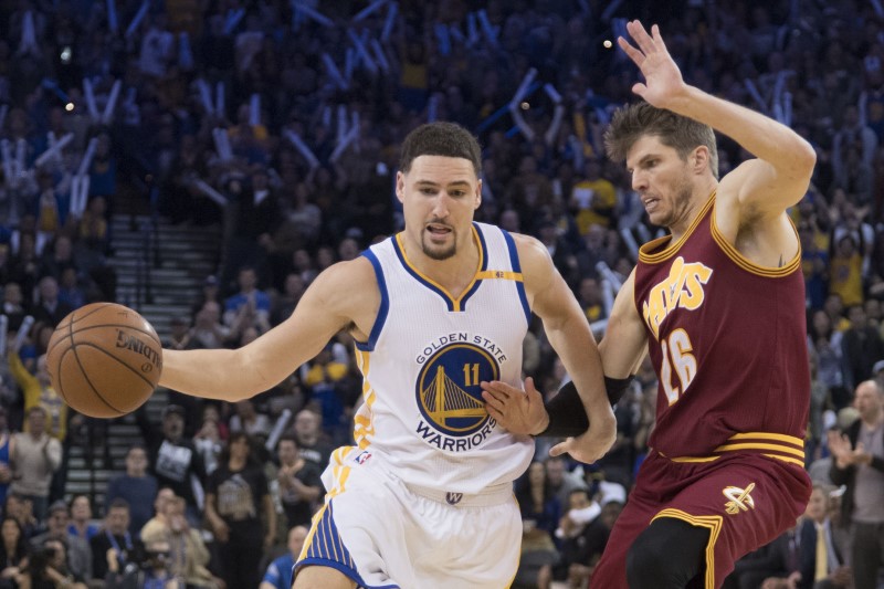 © Reuters. NBA: Cleveland Cavaliers at Golden State Warriors