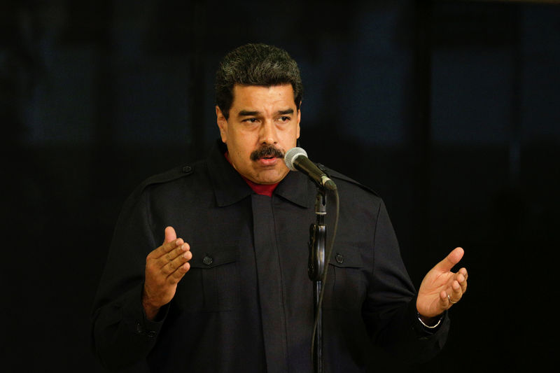 © Reuters. Presidente da Venezuela, Nicolás Maduro, durante evento em Caracas