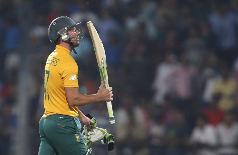 © Reuters. Cricket - South Africa v West Indies - World Twenty20 cricket tournament