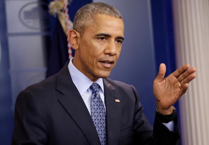 © Reuters. Obama concede entrevista em Washington