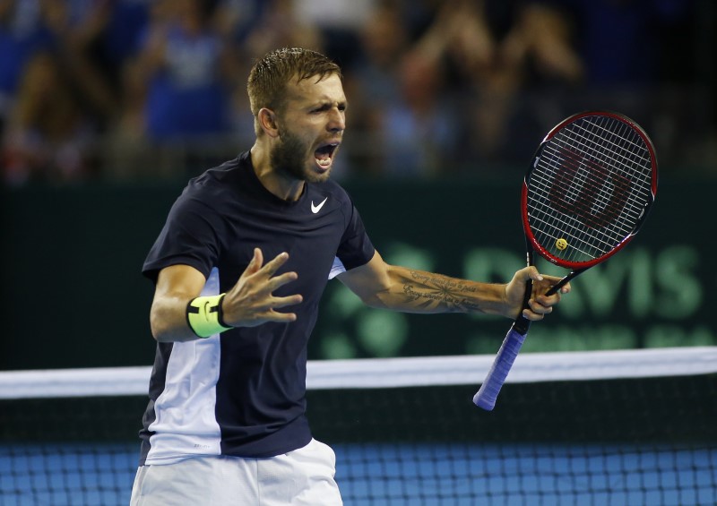 © Reuters. Great Britain v Argentina - Davis Cup Semi Final
