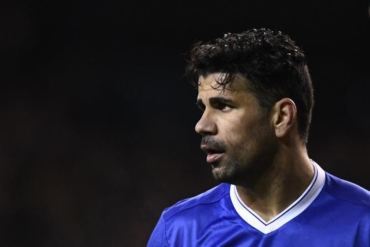 © Reuters. El entrenador del Chelsea dice que Costa está recuperado para jugar