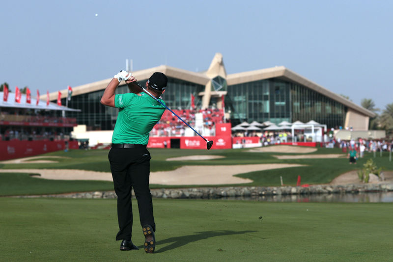 © Reuters. Golf - Abu Dhabi HSBC Golf Championship