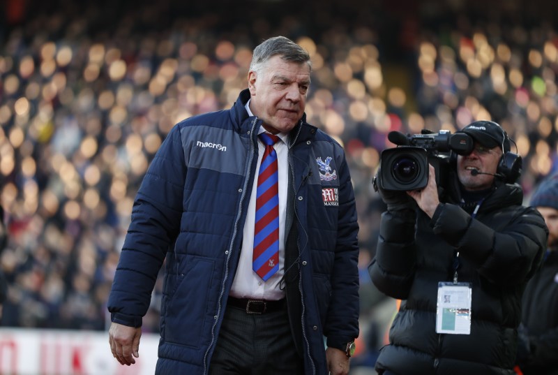 © Reuters. Crystal Palace manager Sam Allardyce