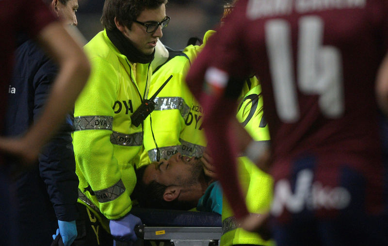 © Reuters. Football Soccer -  Eibar v Barcelona