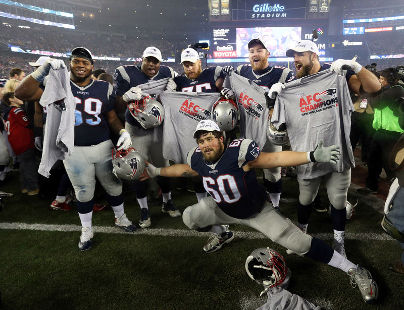 © Reuters. NFL: AFC Championship-Pittsburgh Steelers at New England Patriots