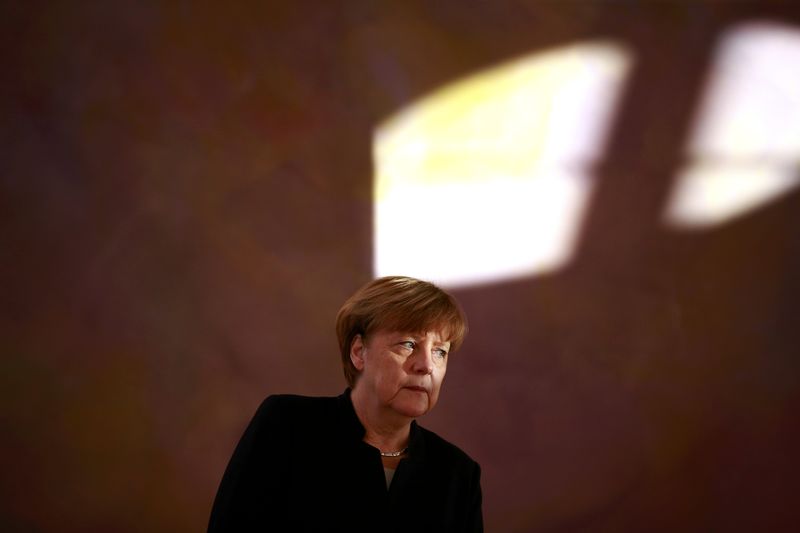 © Reuters. Chanceler da Alemanha, Angela Merkel