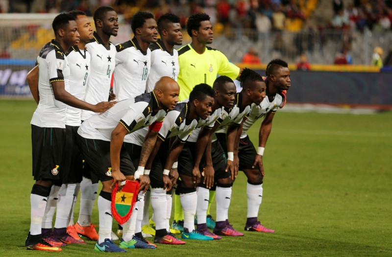 © Reuters. Football Soccer - 2018 World Cup Qualifying - Egypt v Ghana