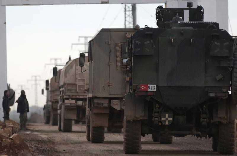 © Reuters. الجيش التركي: مقتل جندي في اشتباك مع الدولة الإسلامية قرب الباب السورية