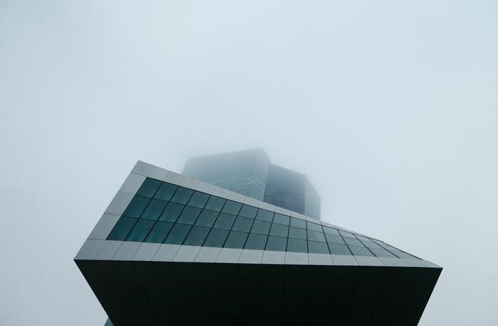 © Reuters. European Central Bank headquarters is pictured in Frankfurt