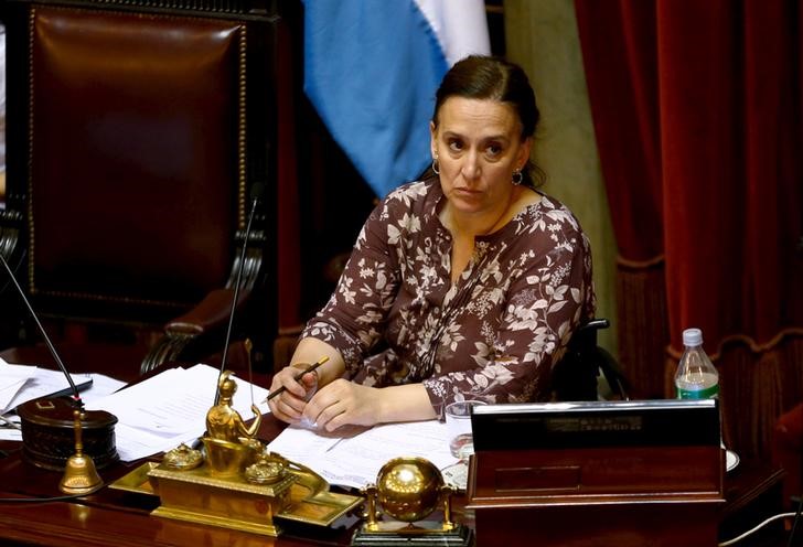 © Reuters. Vice-Presidente da Argentina, Gabriela Michetti