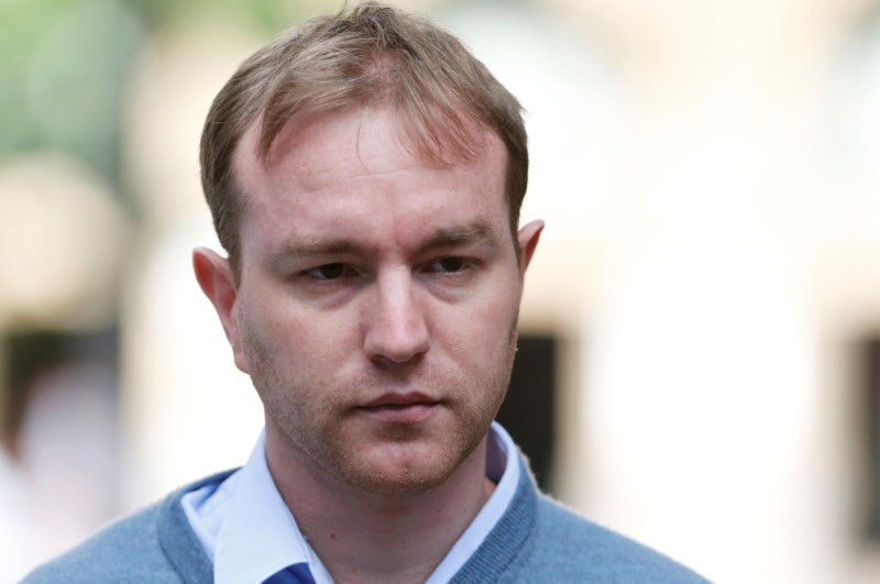 © Reuters. Former trader Tom Hayes arrives at Southwark Crown Court in London