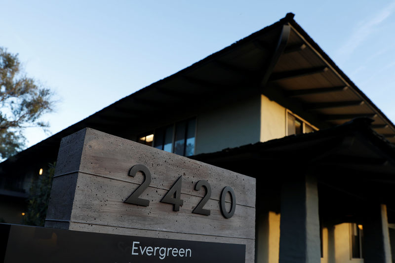 © Reuters. A general view of Evergreen Coast Capital Corp. office is seen in Menlo Park