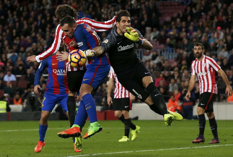 © Reuters. Football Soccer - Barcelona v Athletic Bilbao - Spanish La Liga Santander