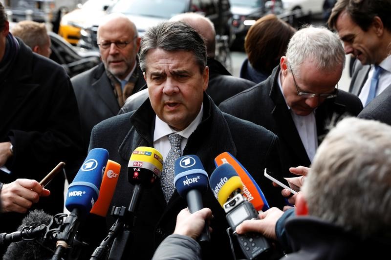 © Reuters. وزير الخارجية الألماني يحصل على تطمينات بشأن السياسة الأمريكية بعد زيارة لواشنطن
