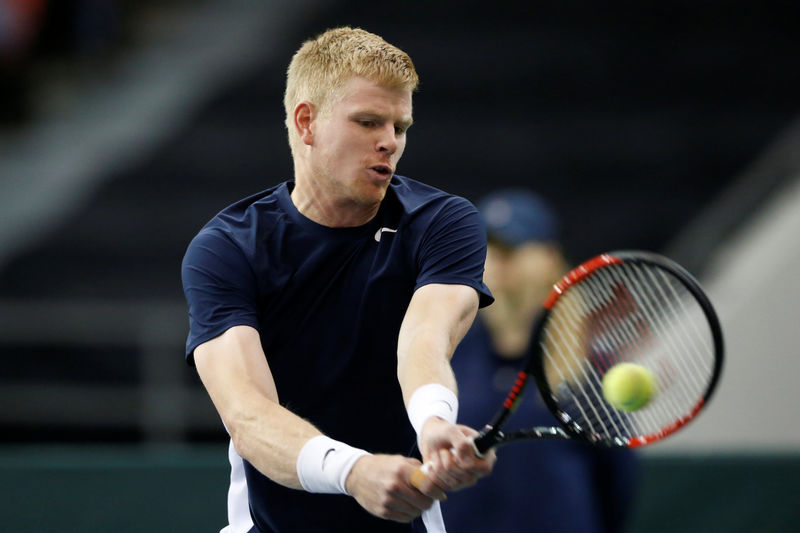 © Reuters. Tennis - Canada v Britain - Davis Cup World Group First Round