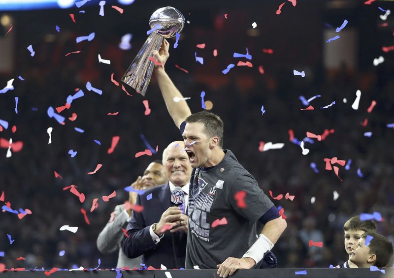© Reuters. Los Patriots remontan y vencen a los Falcons en la Super Bowl