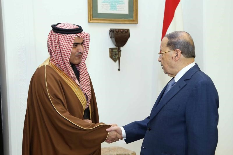 © Reuters. بيان رئاسي: السعودية ستعين سفيرا جديدا في لبنان