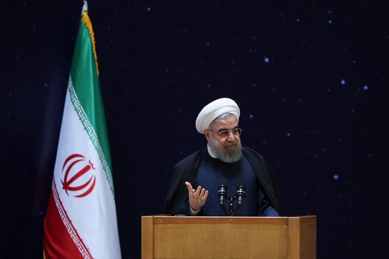 © Reuters. Irán dice que su ensayo con misil "no es un mensaje" a Trump