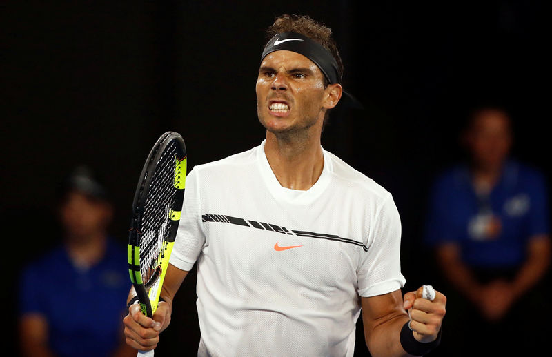 © Reuters. FILE PHOTO: Tennis - Australian Open - Melbourne Park, Melbourne, Australia