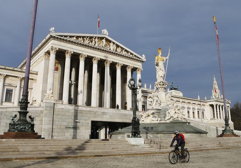 © Reuters. Unos 'hackers' atacan el sitio web del Parlamento austriaco