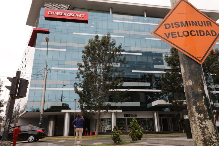 © Reuters. Escritório da Odebrecht em Lima