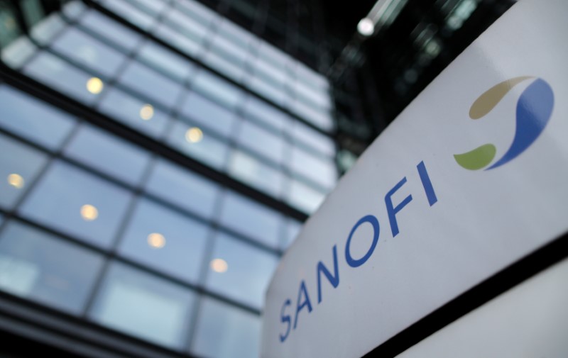 © Reuters. Логотип Sanofi