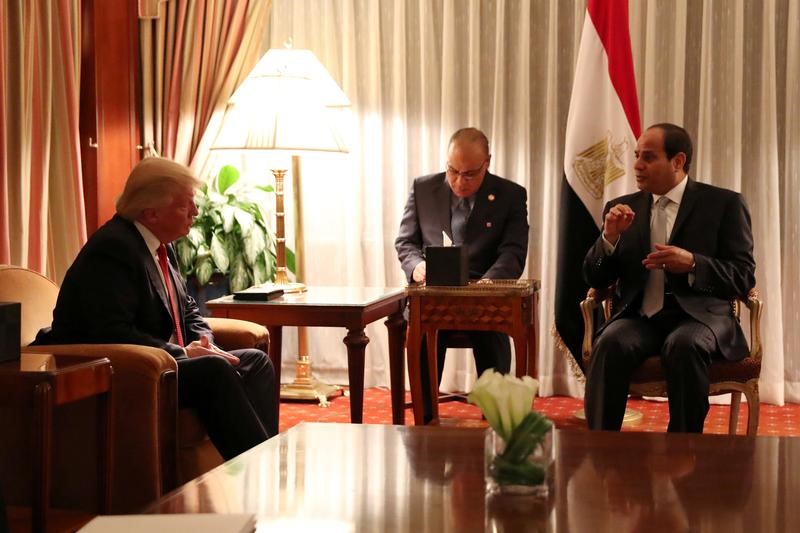 © Reuters. تحليل-رئاسة ترامب تنبئ بعهد جديد من العلاقات الأوثق مع مصر