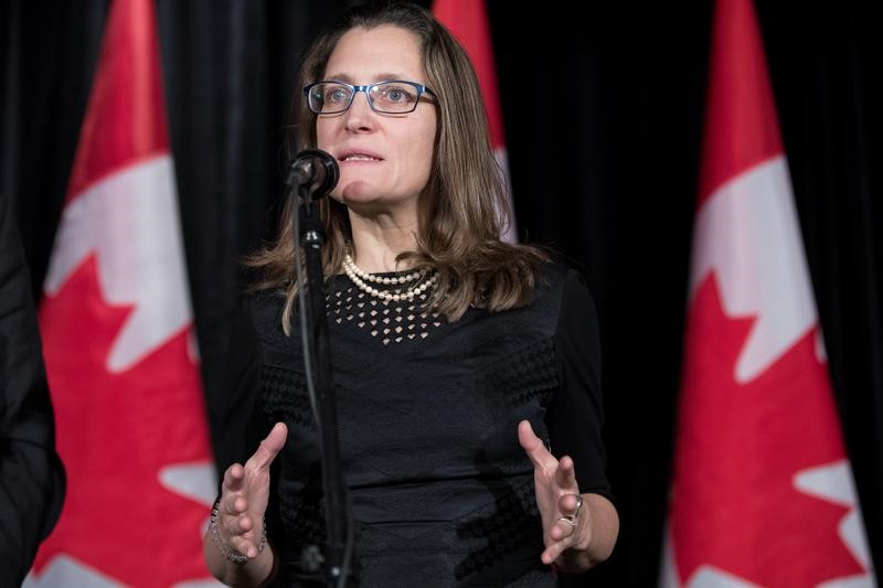 © Reuters. كندا تعبر عن قلقها الشديد من تحرك إسرائيل لتقنين المستوطنات