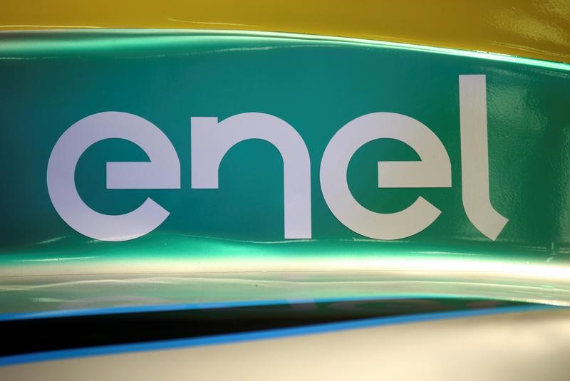 © Reuters. ENEL CONFIRME SES OBJECTIFS APRÈS UN EBITDA MEILLEUR QUE PRÉVU