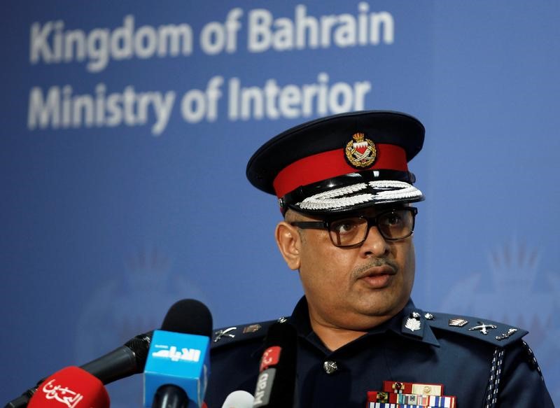 © Reuters. البحرين تقول إنها قتلت 3 هاربين واعتقلت 7 في اشتباك مسلح في البحر