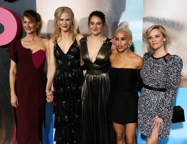 © Reuters. Elenco da série ‘Big Little Lies’ posa em Los Angeles