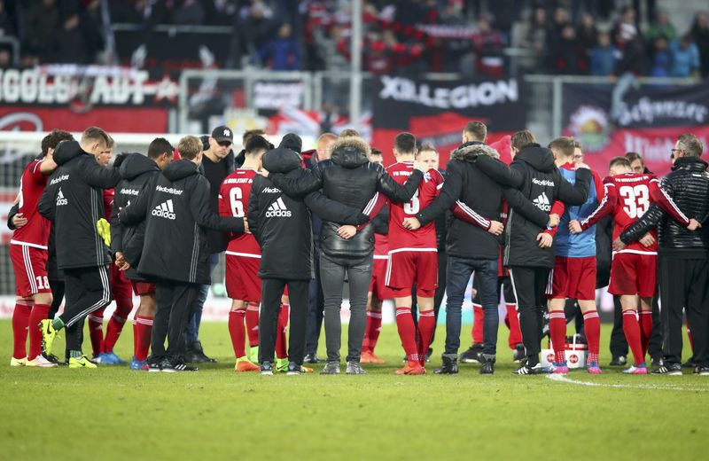 © Reuters. Football Soccer - FC Ingolstadt 04 v Bayern Munich