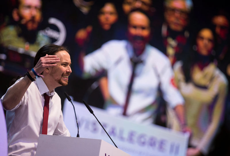 © Reuters. El proyecto de Iglesias marcará el rumbo de Podemos