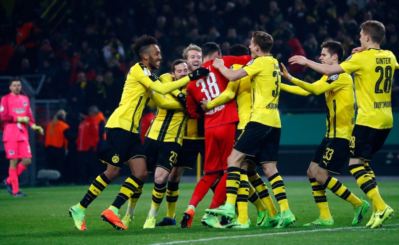 © Reuters. Football Soccer - Borussia Dortmund v Hertha BSC Berlin