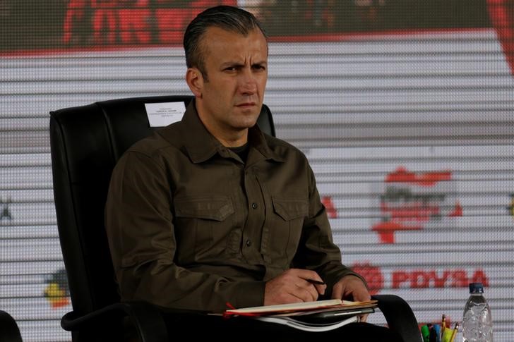 © Reuters. Vice-presidente da Venezuela, Tareck El Aissami, durante cerimônia em Caracas