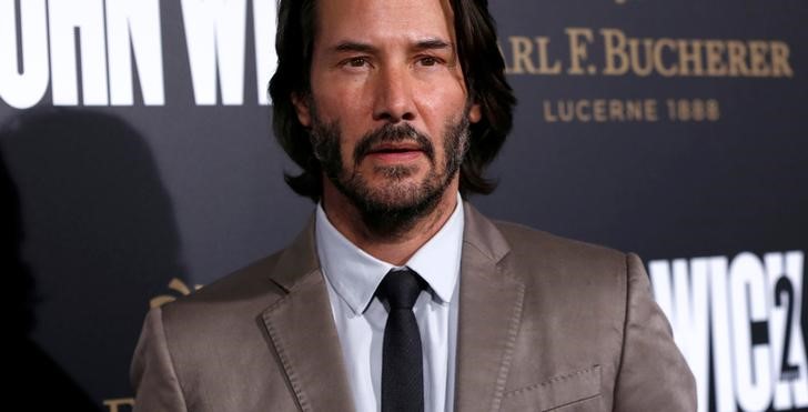 © Reuters. Keanu Reeves durante lançamento de "John Wick" em Los Angeles