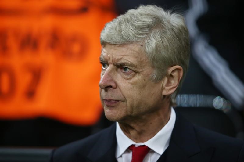 © Reuters. Arsenal manager Arsene Wenger