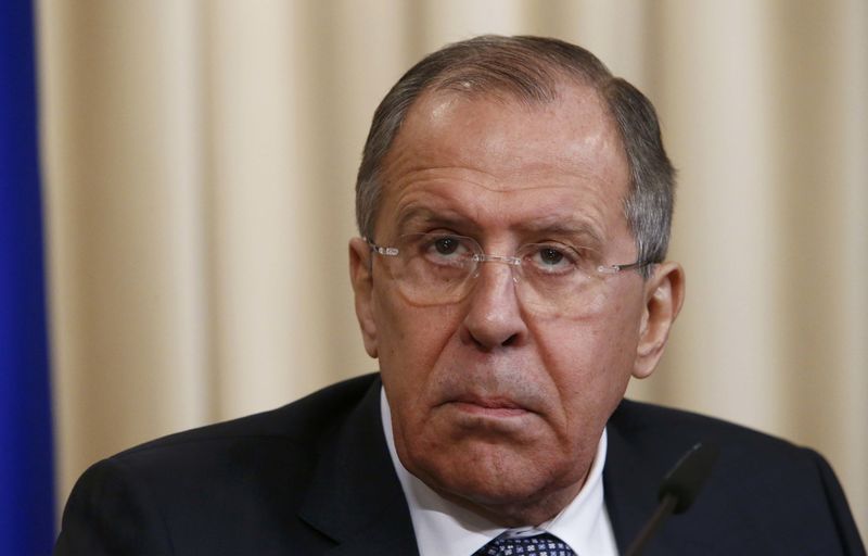 © Reuters. Ministro das Relações Exteriores da Rússia, Sergei Lavrov