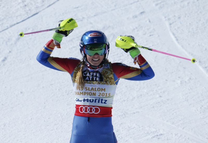 © Reuters. Alpine Skiing - FIS Alpine Skiing World Championships St. Moritz -Women's Slalom