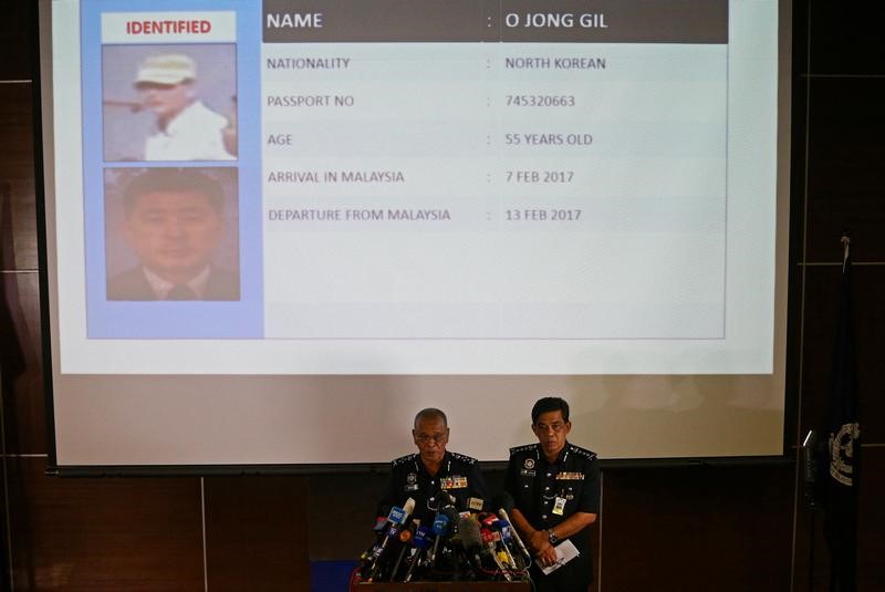 © Reuters. إندونيسيا: ثلاثة كوريين شماليين من المشتبه بارتكابهم جريمة قتل توجهوا إلى دبي