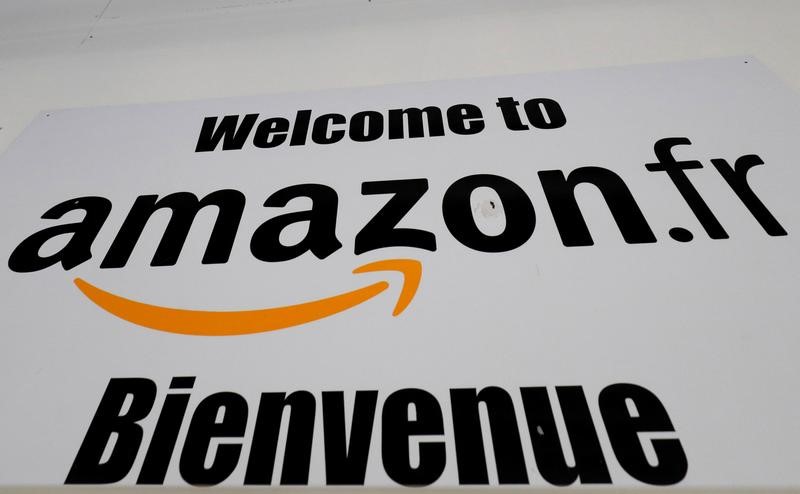 © Reuters. AMAZON VA CRÉER PLUS DE 1.500 EMPLOIS CDI EN FRANCE CETTE ANNÉE