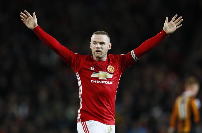 © Reuters. Manchester United's Wayne Rooney