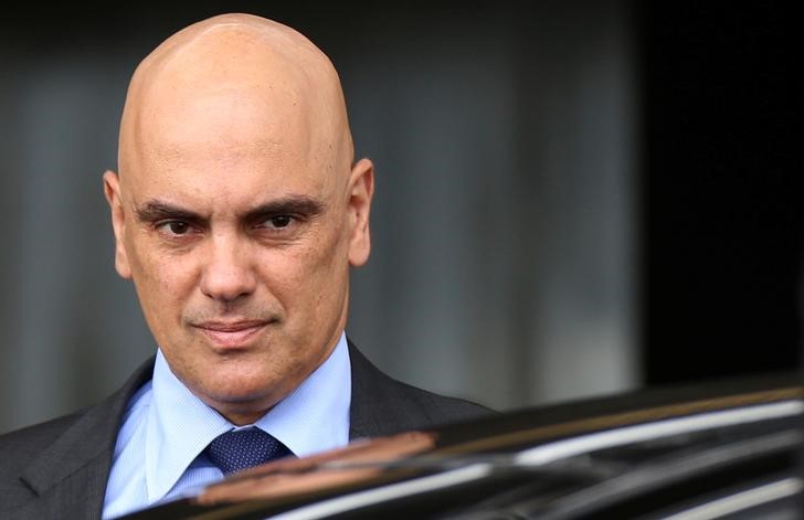 © Reuters. Ministro licenciado da Justiça Alexandre de Moraes