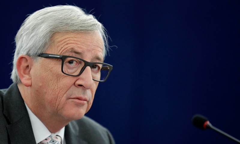 © Reuters. Presidente da Comissão Europeia, Jean-Claude Juncker