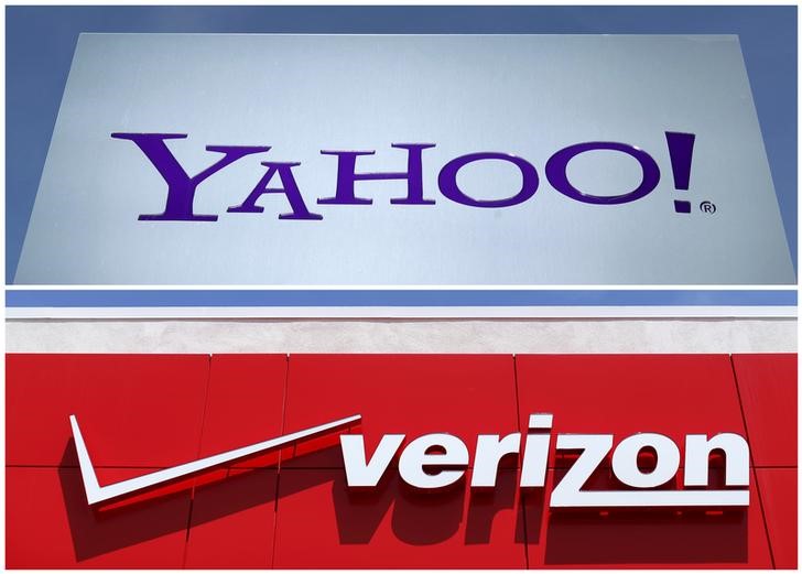 © Reuters. Verizon pagará 350 mlns dólares menos por negocio de internet de Yahoo