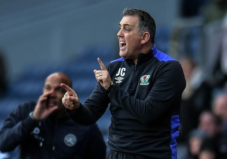 © Reuters. Blackburn Rovers manager Owen Coyle