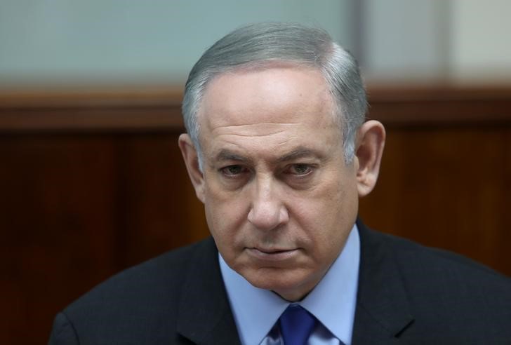 © Reuters. Primeiro-ministro de Israel, Benjamin Netanyahu