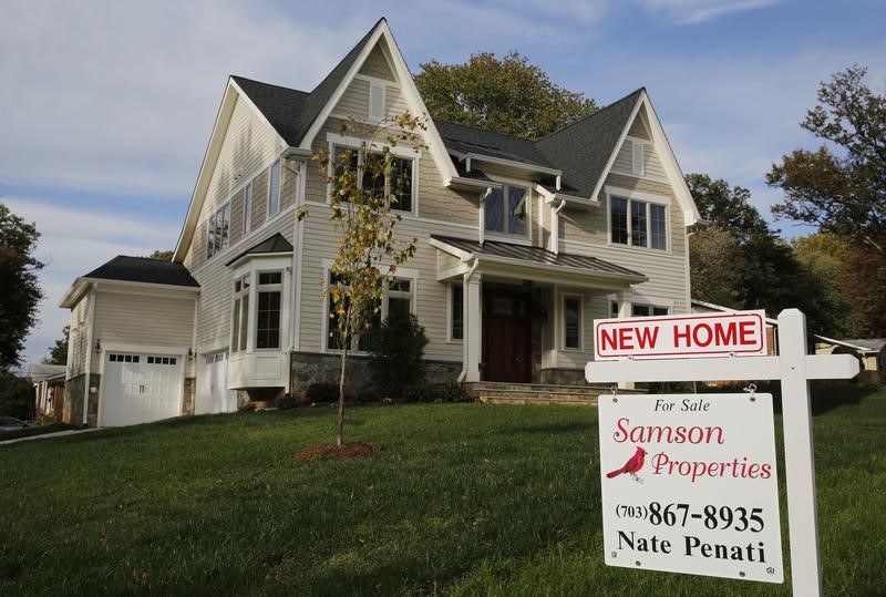 © Reuters. ارتفاع مبيعات المنازل الجديدة بأمريكا بأقل من المتوقع في يناير